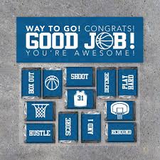 Basketball Good Job Gift Printable Basketball Mini Candy Etsy Swim Team Swim Coach Gifts Good Luck Gifts