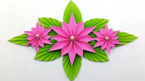 I am excited to share with you how to make paper flowers at home! Make Paper Flower For Home Decor Diy Paper Craft Youtube
