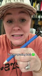 Absolute hack for grading papers! No whiteout mess, just awesome erasa...