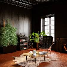 How to decorate living room with dark walls. Surprise You Can Use Dark Colours In A Small Space Here S How
