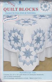 Only 2 available and it's in 1 person's cart. Jack Dempsey Needle Art Quilt Blocks Kaleidoscope Star 732 332 013155473322