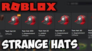 Roblox creator challenge (three free hats). Roblox Made 5 Weird Test Hats Youtube