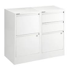 Bisley White 2 3 Drawer Locking Filing Cabinets Filing Cabinet Drawers Storage