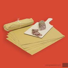 Il suo formato la rende ideale anche come rustica tovaglietta per apparecchiare la tavola. Carta Gialla Fornitura Packaging Carta Per Alimenti