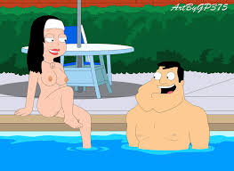 Xbooru - american dad breasts erect nipples gp375 (artist) hayley smith nude  shaved pussy stan smith thighs | 740149
