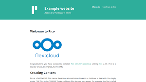 It feels like a regular console, but runs on windows / mac / linux. Pico Cms Apps App Store Nextcloud