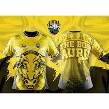 Perak fa 3 1 kedah fa highlight hd unity shield 2020 15 2 2020. Exclusive T Shirt Perak The Bos Gaurus Shopee Singapore