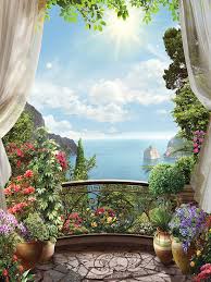 Bild Fototapeten Fototapete Tapete Blumen Himmel Ozean Blick Natur 11426 P4a Eur 29 90 Picclick De Tapete Blumen Fototapete Hintergrundbilder Natur
