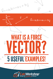 How To Find Force Vectors 5 Terrific Examples Math Methods Learning Math Math Courses