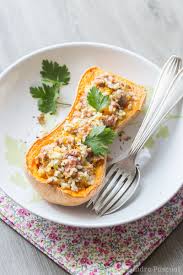 Courge Butternut Farcie Au Riz Et A L Agneau Recette Butternut Farcie Courge Butternut Butternut