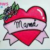 Dibujos de amor para el día de la madre ¡coloréalos para mamá! 1