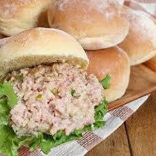 Mom S Bologna Salad Recipe Ham Salad Ham Salad Recipes Ham Salad Sandwich