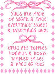 We ship all across canada and the united states! A Baby Girl Is Made From Sugar And Spice Everything Sweet And Royalty Free Cliparts Vectors And Stock Illustration Image 45057340