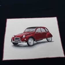 With canva's library of customizable logos, creating the perfect logo for your business is ridiculously easy. Tissu Jacquard Motif Voiture Coupon 2 Cv Rouge
