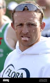 London Flora Marathon 2007. Matt Dawson and his partner Joanne