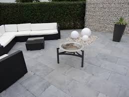 Kalkstein Platten Blaustein Azur Bodenbelag Terrasse Moderne Terrassen Terrassenbelag