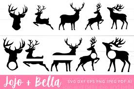 Santa knows who is naughty and nice, this file tries to convince st. Reindeer Svg Bundle Christmas Svg 915819 Cut Files Design Bundles