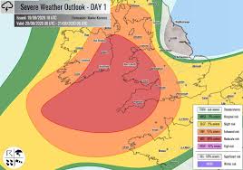 Severe Weather Outlook Aug 20th 2020 In 2020 Severe Weather Severe Storms Weather Forecast