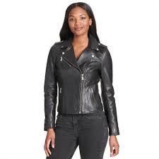 Wilsons Leather Asymmetrical Leather Jacket W Snap Details 279 99 Our Price Now Leather Jacket Asymmetrical Leather Jacket Jackets