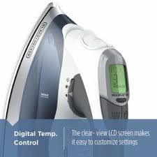 Black And Decker Digital Advantage Iron Black Decker Digital Advantage Professional Steam Iron How To Iron Clothes Best Iron Iron