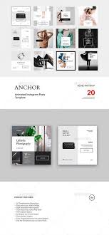 Anchor Animated Instagram Post Templates Instagram Post Template Post Templates Instagram Posts
