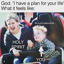 The Holy Spirit S Got Me Myredeemedlife Reflectionsoftheredeemed Funny Christian Memes Christian Jokes Christian Memes