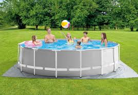 15ft X 48in Prism Frame Pool Set The Leader In Above Ground Pools Airbeds And In 2020 In Ground Pools Intex Above Ground Pools Above Ground Pool