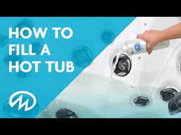Not all tub fillers are created equally. Hot Tub Start Up How To Fill A Hot Tub Youtube