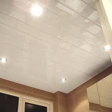 Why choose pvc ceiling panels? Vicenza White Chrome 2 7m Ceiling Panels From The Bathroom Marquee Pvc Ceiling Design Bathroom Ceiling Ceiling Design Modern