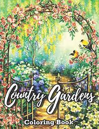Sunset is featuring this garden. Country Garden Coloring Book Coloring Book For Adult Featuring Relaxing Pages Of Beautiful Gardens Lovely Houses Flowers And Many More Book Bmprod 9798689139135 Amazon Com Books