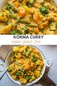 Vegan Korma Curry Recipe Vegan Korma Vegetarian Korma Indian Food Recipes Vegetarian
