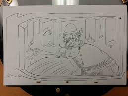 This Tuesday Afternoon I M Drawing The Bowler Hat Guy From The Under Appreciated Disney Film Meet The Robinsons At Work Bowl Drawings Meet The Robinson Art