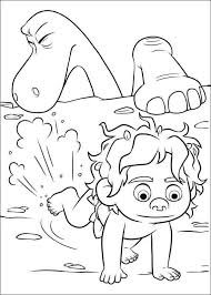 Spot and arlo friends good dinosaur coloring pages. Coloring Pages The Good Dinosaur 1