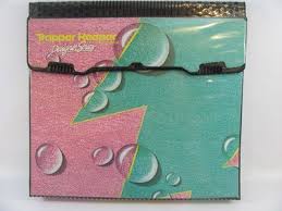 What is a trapper keeper. 80s 90s Girl Trapper Keeper Pink Turquoise Teal Abstract Water Droplets Design Trapper Keeper Vintage Trapper Keeper School Supplies Diy Notebook