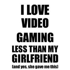 That escape into the virtual world could use the latest gaming accessories, merch, and releases. Video Gaming Girlfriend Funny Valentine Gift Idea For My Gf From Boyfriend I Love Digital Art By Funny Gift Ideas