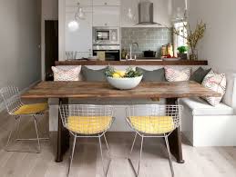 See more ideas about house interior, kitchen table bench, dining room design. Decorating With Color How To Brighten Your Space With Yellow Dining Room Small Minimalist Dining Room Kitchen Design Small