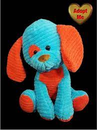 Walmart Blue Orange Corduroy Puppy Dog Stuffed Plush Animal 12in Walmart Plush Animals Plush Stuffed Animals Vintage Plush