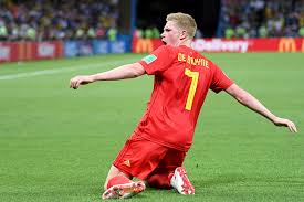 Kevin de bruyne has returned to team training for belgium as he prepares to recover from a fractured nose and eye socket. De Bruyne Fires Belgium Into The Semi Finals