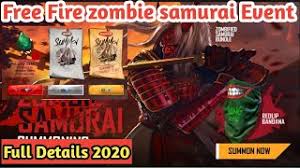 Pasalnya permainan dengan mengusung konsep seperti ini sangat seru dan menjadi candu berkat keseruan bermain game satu ini. Free Fire Zombie Samurai Bundle 2020