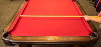 How to move a pool table. How To Measure A Pool Table For New Felt Cloth Royal Billiard Recreation