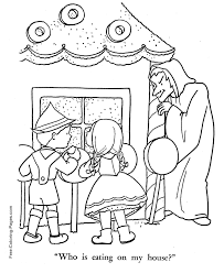 You can find and print another 31 coloring sheets of barbie in the pink shoes. Free Hansel And Gretel Coloring Page