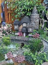 Whimsical Outdoor Fairy Garden Miniature Fairy Gardens Fairy Garden Houses Fairy Garden