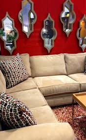 Decorate The Walls Of Your Home With Shapely Mirrors Sofa Living Room Houston Tx Gallery Furniture Living Room Redesign Gallery Furniture Decor