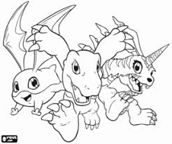 I wanted to give them the item that. Digimon Coloring Pages Printable Games