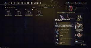 You will have to remove it manually from there. Warframe How To Get An Exilus Weapon Adapter Wargame Rd