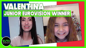 Valentina a reçu 12 points des pays bas, de la biélorussie et de malte. Interview Valentina Junior Eurovision 2020 Winner J Imagine France Junior Eurovision 2020 Youtube