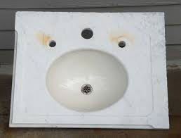 vintage marble vanity sink top for sale