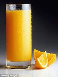 Kids Who Drink Orange Juice In The Morning Have A Higher Obesity Risk Daily Mail Online