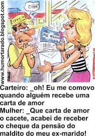 Piada Visual: Carta de amor o cacete...