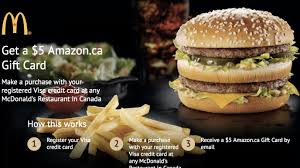 Check spelling or type a new query. Free 5 Amazon Gift Card With Visa Use Mcdonald S Restaurant